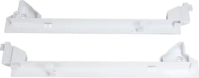 Produktbild von Bosch Siemens Neff Constructa Balay 00627244 627244 Auflageleiste Glasplatte Glasplattenhalter Leiste Set rechts links Gefrierschrank Kühlschrank auch passend für Gaggenau