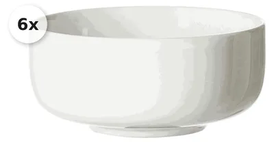 Produktbild von Müslischale 600ml 6er Set Volos weiss