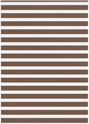 Image de Store zèbre marron 155x230cm largeur du tissu 150,9cm polyester