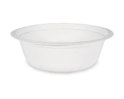 Produktbild von 50x  Suppenteller Salatschalen Schale rund Zuckerrohr 500ml Ø15.5 x 5.5cm