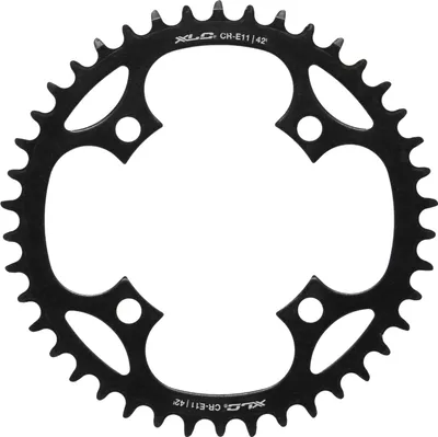 Produktbild von XLC E-Bike Kettenblatt CR-E11 für Mittelmotor - Stahl BCD 104mm 42 Zähne
