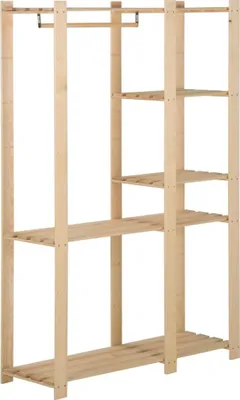 Immagine prodotto di Appendiabiti 110x38x170 cm in Legno Massello di Pino