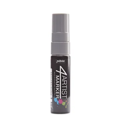 Obrázok produktu pre Popisovač na olejové farby Pebeo 4Artist, 14 mm, plochý, strieborný