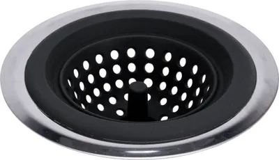 Obrázek produktu pro Sítko do dřezu, Ø 13 cm, černé