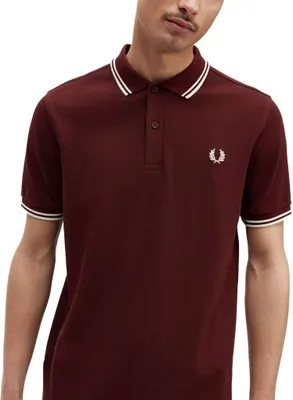 Produktbild von Fred Perry Polo Bordeaux einfarbig