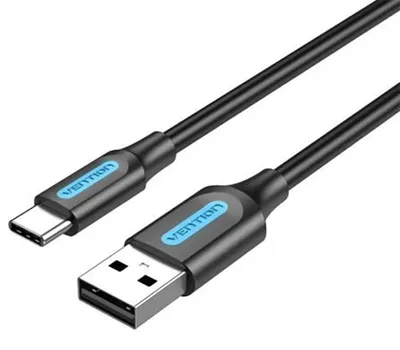 Zdjęcie produktu dla Vention COKBD, 0,5 m, USB A, USB C, USB 2.0, 0,48 Gbit/s, Czarny