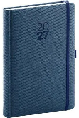 Obrázok produktu pre Denník NOTIQUE Diamante 2027, modrej farby, formát 15 x 21 cm
