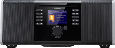 Produktbild von Noxon iRadio 600 CD Anthrazit - Schwarz Hochglanz - 2.1 Premium Soundsystem, Internetradio, DAB+, UKW