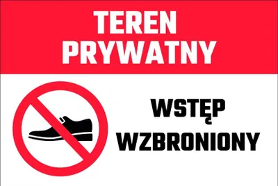 Produktbild von Schild Privatbereich 20x30 cm PVC T021