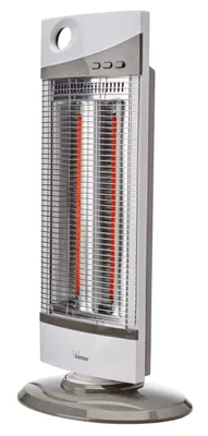 Produktbild von Bimar HR301, Infrarot-Heizlüfter, Karbonfaser, Drinnen, Flur, Weiß, Tasten