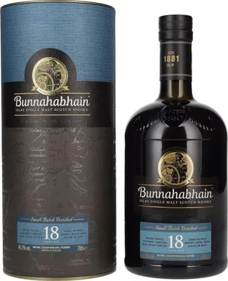 Produktbild von Bunnahabhain 18 Years 46,3% 0,7L