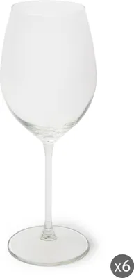 Immagine prodotto di Excelsa Set di 6 Bicchieri Bardolino Vetro 41 Cl Trasparente