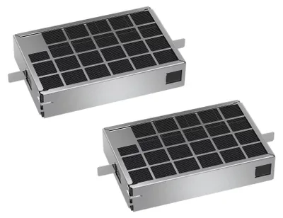 Produktbild von Miele 11793470, Filter für Dunstabzugshaube, Schwarz, Edelstahl, Miele, 2 Stück(e)