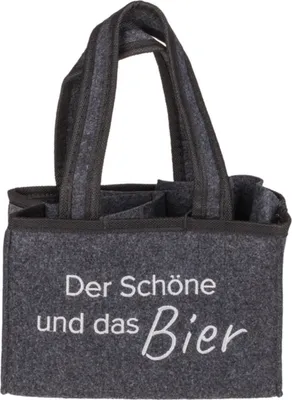 Produktbild von OOTB Flaschentasche aus Filz mit 6 Fächern