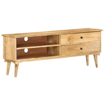 Produktbild von Möbel TV-Schrank 140x30x50 cm Massivholz Mango - TV-Schränke 320797