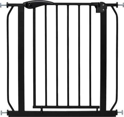 Produktbild von Treppengitter Türschutzgitter Treppenschutzgitter ohne Bohren Berrin 95-105 cm schwarz ib style®