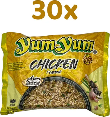 Produktbild von Yum Yum Chicken Instantnudel 30x60g