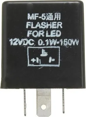 Immagine prodotto di Relè lampeggiatore universale 3 pin LED 12V 150w indicatore moto