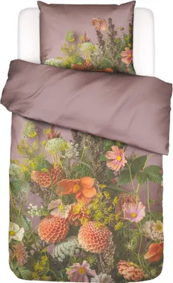 Produktbild von Essenza Satin Bettwäsche-Garnitur Phae Farbe Woodrose Größe 155x220+80x80