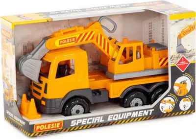Produktbild von Polesie "Prestige", Baggerwagen (in einer Schachtel)