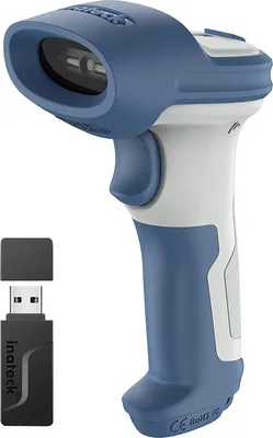 Immagine prodotto di inateck Barcodescanner 73 white blue [BCST-73_white blue]