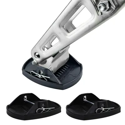 Produktbild von Wohnwagen Caravan Anhänger 2x / 2 Stück Unterlagen Stützplatten für Stützen