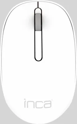 Produktbild von INCA Maus IWM-241RB 1200 DPI,CANDY DESIGN 3D Weiß, 2,4GHz
