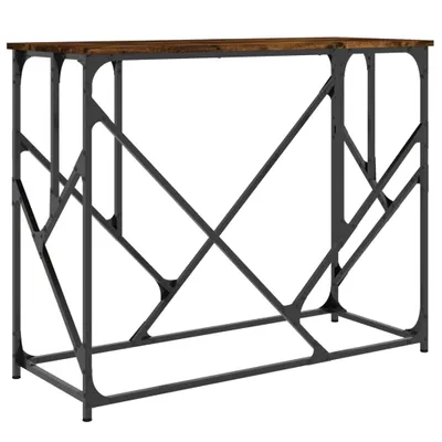 Obrázok produktu pre Konzolový stolík dymový dub 100x40x80 cm kompozitné drevo