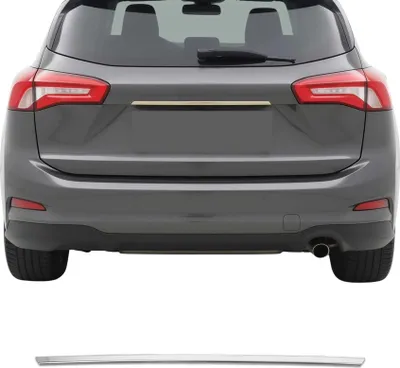 Image de Garniture de Hayon Coffre pour Ford Focus 2018-2021 acier inoxydable