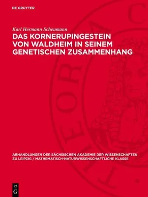 Produktbild von Das Kornerupingestein von Waldheim in seinem genetischen Zusammenhang