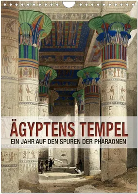 Produktbild von Ägyptens Tempel (Wandkalender 2025 DIN A4 hoch), CALVENDO Monatskalender
