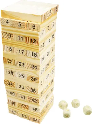 Image de Blocs en bois Jeu de puzzle Jenga 48 pcs.
