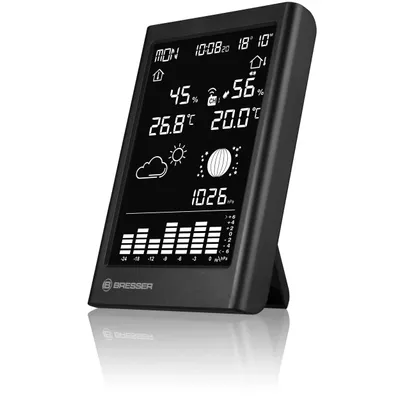 Produktbild von Bresser MeteoTemp TBV Wetterstation Funk mit Außensensor, Luftdruck