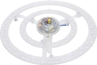 Obrázok produktu pre 13,2-palcový stropný ventilátor s LED osvetlením, 3 farby, nastaviteľná podomietková doska, doska na dodatočnú montáž