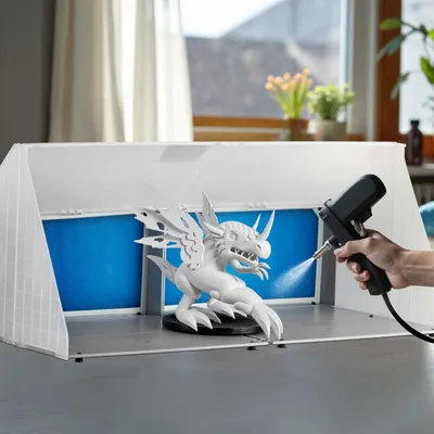 Image de Système de double aspiration de 8 m³/min pour les vapeurs de peinture et de soudure, système d'aspiration conçu pour éliminer l'air contenant des particules fines