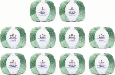Image de 5 pelotes de DMC Merino Essentiel Ombré – fil dégradé composé à 50 % de Laine et à 50 % d'acrylique (couleur 1011)