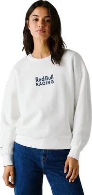 Produktbild von Red Bull Racing Stacked Logo Sweatshirt Weiß S Mann Weiß S