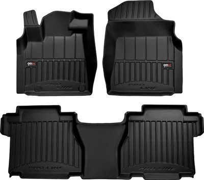 Zdjęcie produktu dla 2007-2013 Toyota Tundra CrewMax dywaniki podłogowe TPE czarne 4 szt