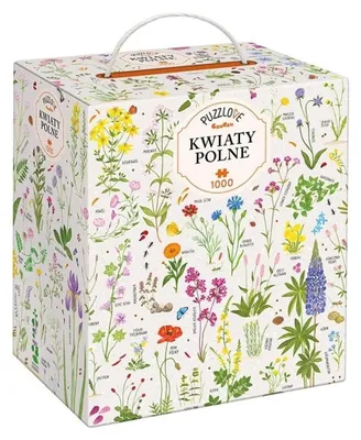 Zdjęcie produktu dla Puzzle 1000 elementów Kwiaty polne CzuCzu Puzzlove