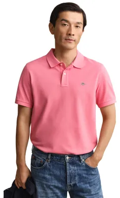 Produktbild von Rosa gant Polo mit 2 Knöpfen