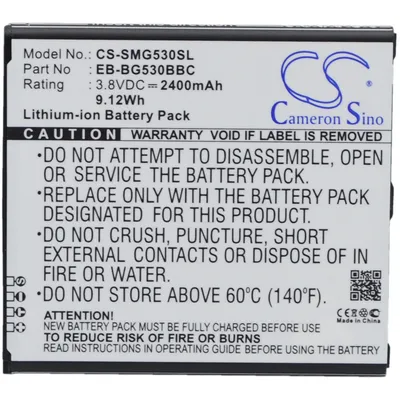 Obrázek produktu pro Baterie pro Samsung Galaxy J3 (ekv. EB-BG530BBC), 2400mAh