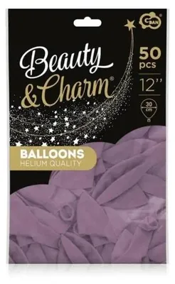 Imagen del producto de Globos pastel Balony Beauty&Charm, 30 cm, 50 unidades - Godan