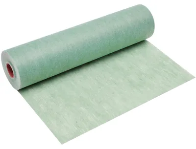 Image de Chemin de table en non-tissé vert 30 cm x 25 m pour décoration de fête