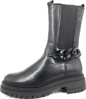 Imagen del producto de Palpa Castelo: Zapatos de mujer, botas, cremallera, color negro, para uso casual