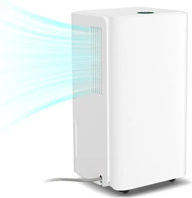 Obrázok produktu pre Izrielar elektrický odvlhčovač vzduchu 20-25m² 16L/deň LED displej 24-hodinový časovač odvlhčovač vzduchu v kúpeľni čistička vzduchu