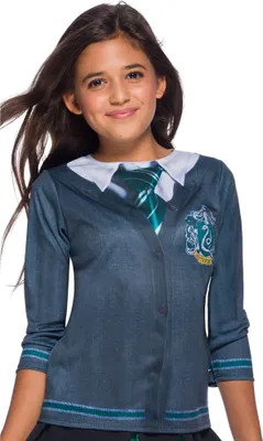 Immagine prodotto di Maglietta da Slytherin per bambini - Taglia S