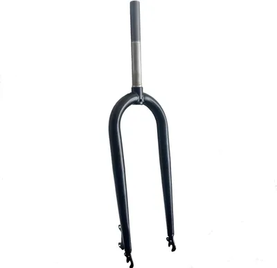 Productafbeelding van Fiets Vork - Voorvork Stijf - Mountainbike Upgrade - Stalen Fat Tire - 26 inch - Zwart