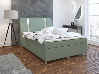 Produktbild von Boxspringbett Schlafzimmerbett TIAN 180x200cm inkl.Bettkasten