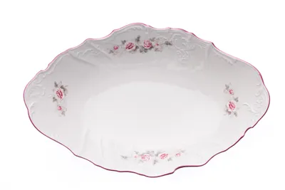 Image de Thun 1794 Corbeille à pain, 34, Bernadotte, rose, rayure rose, Thun