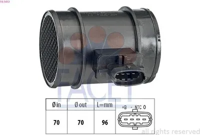 Produktbild von FACET 10.1413 Luftmassenmesser LMM für FIAT Ducato Kastenwagen (250, 290) Luftmengenmesser